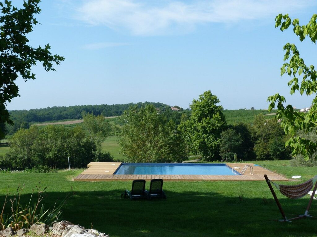 activité du Domaine de la Borie Blanche: la piscine